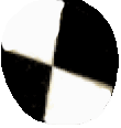 Motif géométrique en rotation